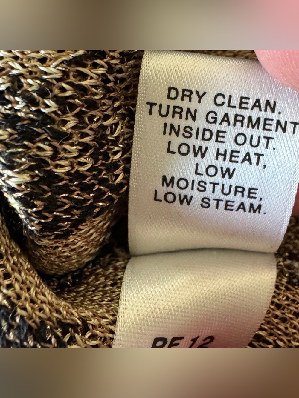 St. John Metallic Leopard Print Wool Blend Knit Top - Size M - Picture 3 of 10